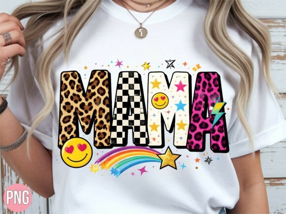 Download Groovy Leopard Checker Rainbow Mama PNG - Groovy Collection